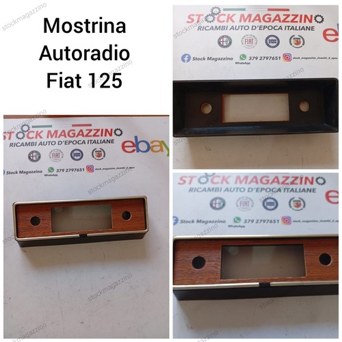 Mostrina mascherina autoradio - mascherina,